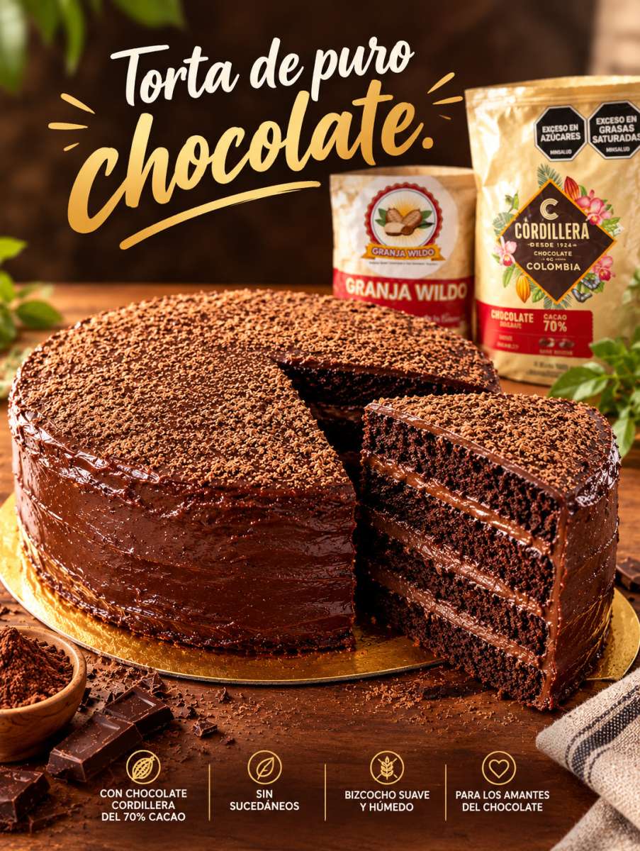 Torta de chocolate 